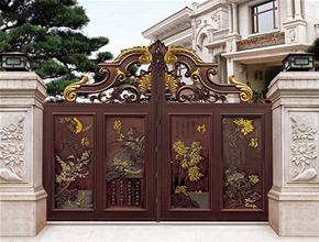 中式鋁藝大門(mén)